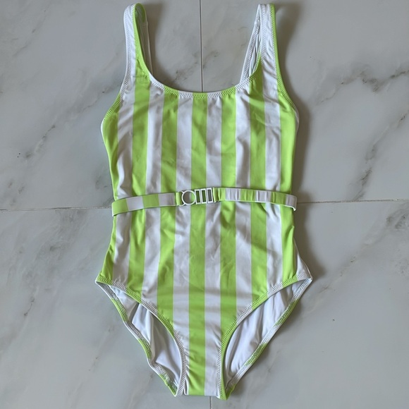 Solid & Striped - One Piece Bathing Suit (The Annemarie Belt 1 inch stripe ) - Picture 5 of 15